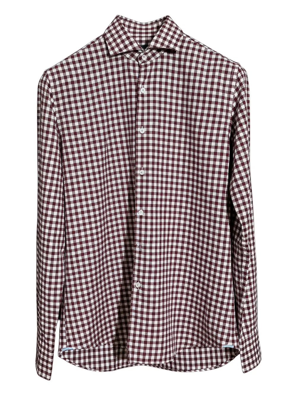 Xacus checked-pattern shirt | 红色 | Image 1