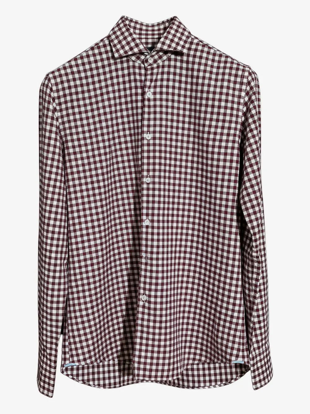 Xacus checked-pattern shirt | Red | Image 1