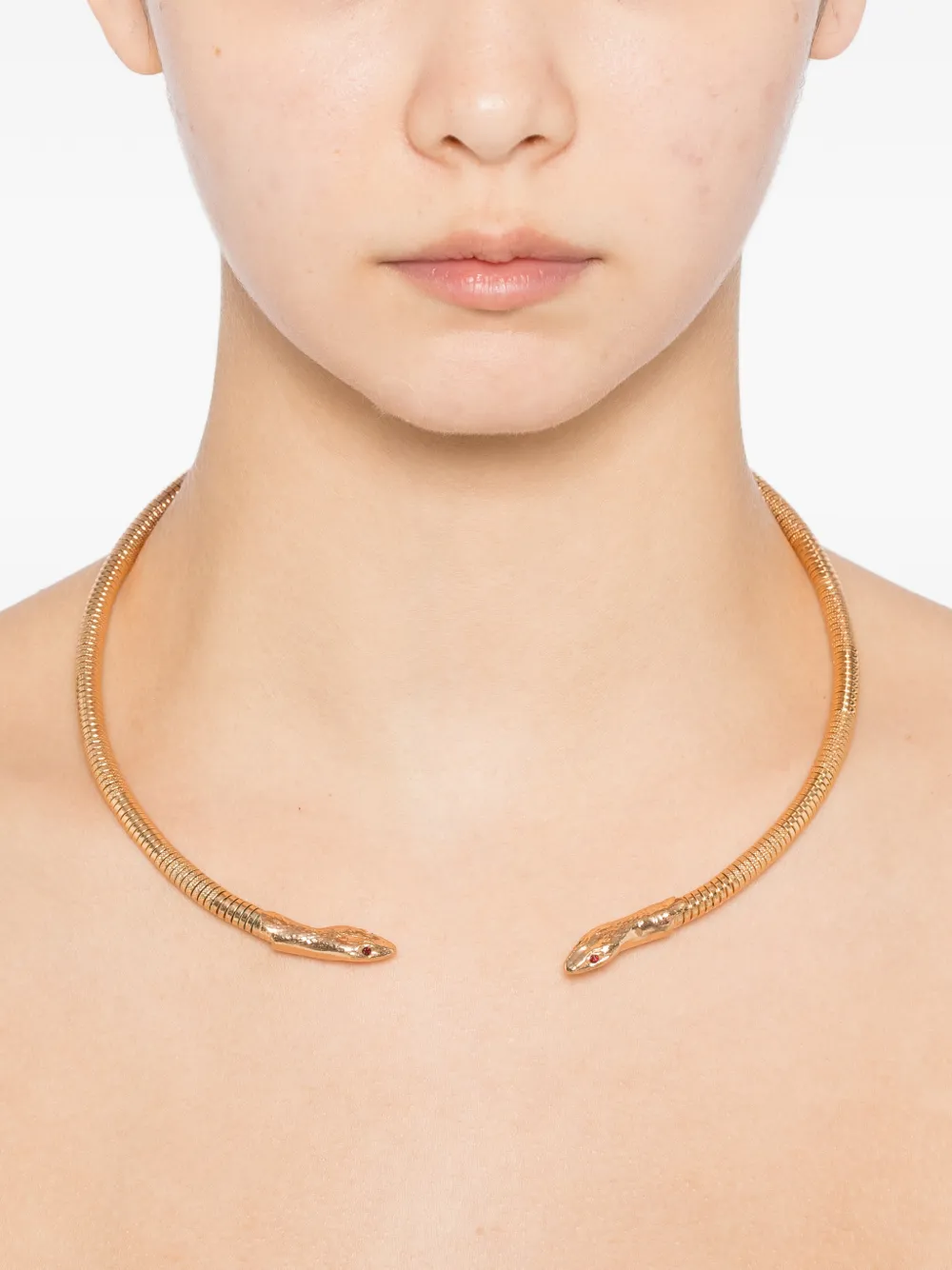 BLAKLACE Halsketting met slang - Goud