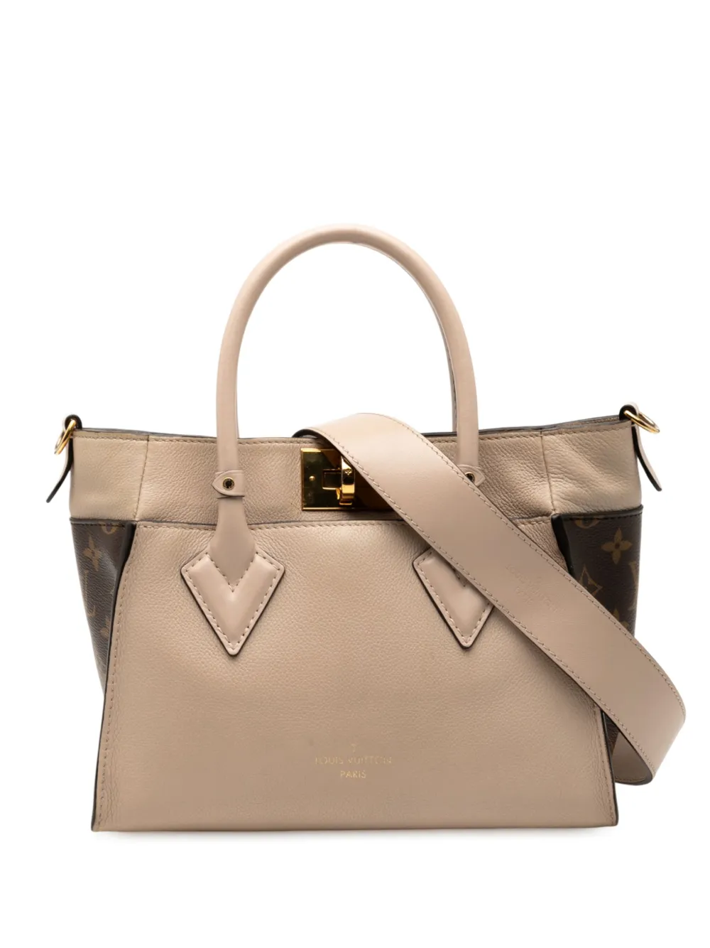 Louis Vuitton Pre-Owned 2021-2025 Monogram On My Side PM satchel - Marrone