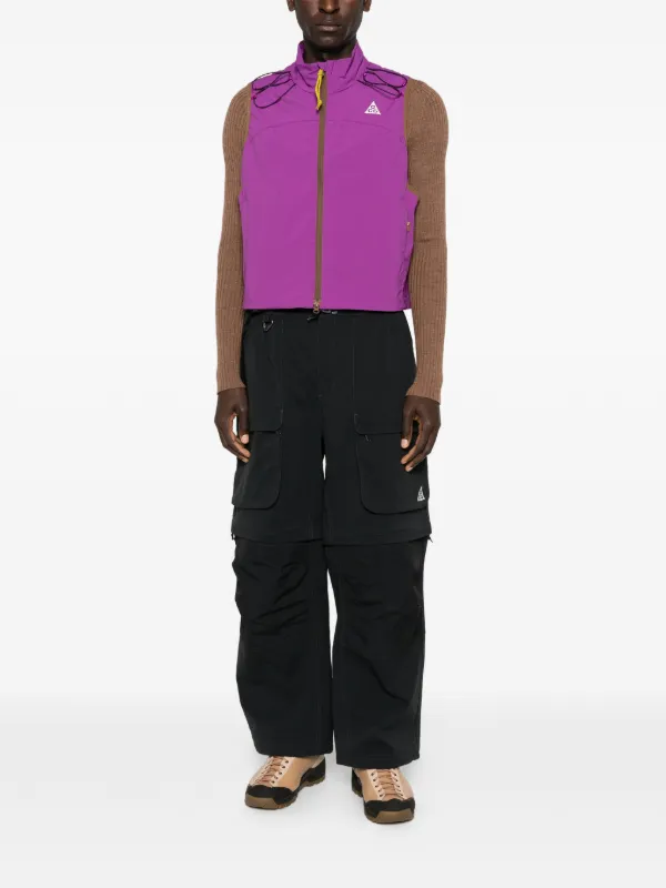 Nike ACG Death Bloom ジップ ベスト | パープル | FARFETCH JP