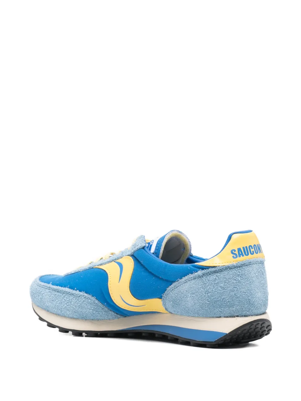 Saucony Suède sneakers met logostreep Blauw