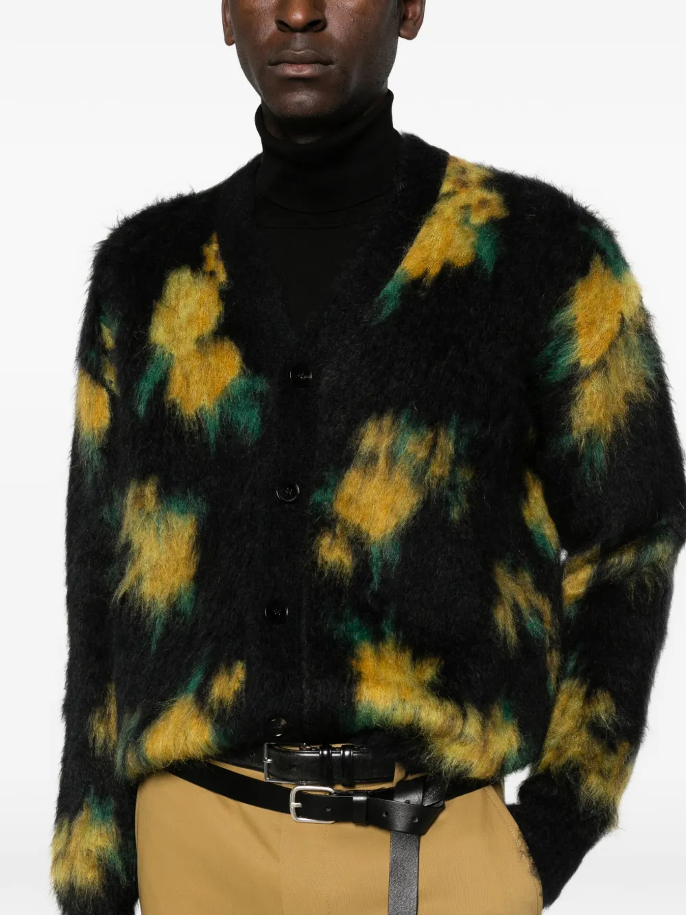 Jil Sander Vest met knopen Zwart