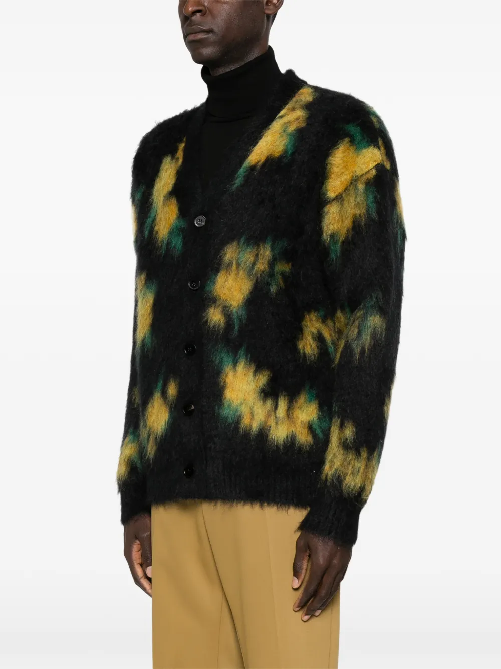  Jil Sander Buttoned Cardigan - Black 