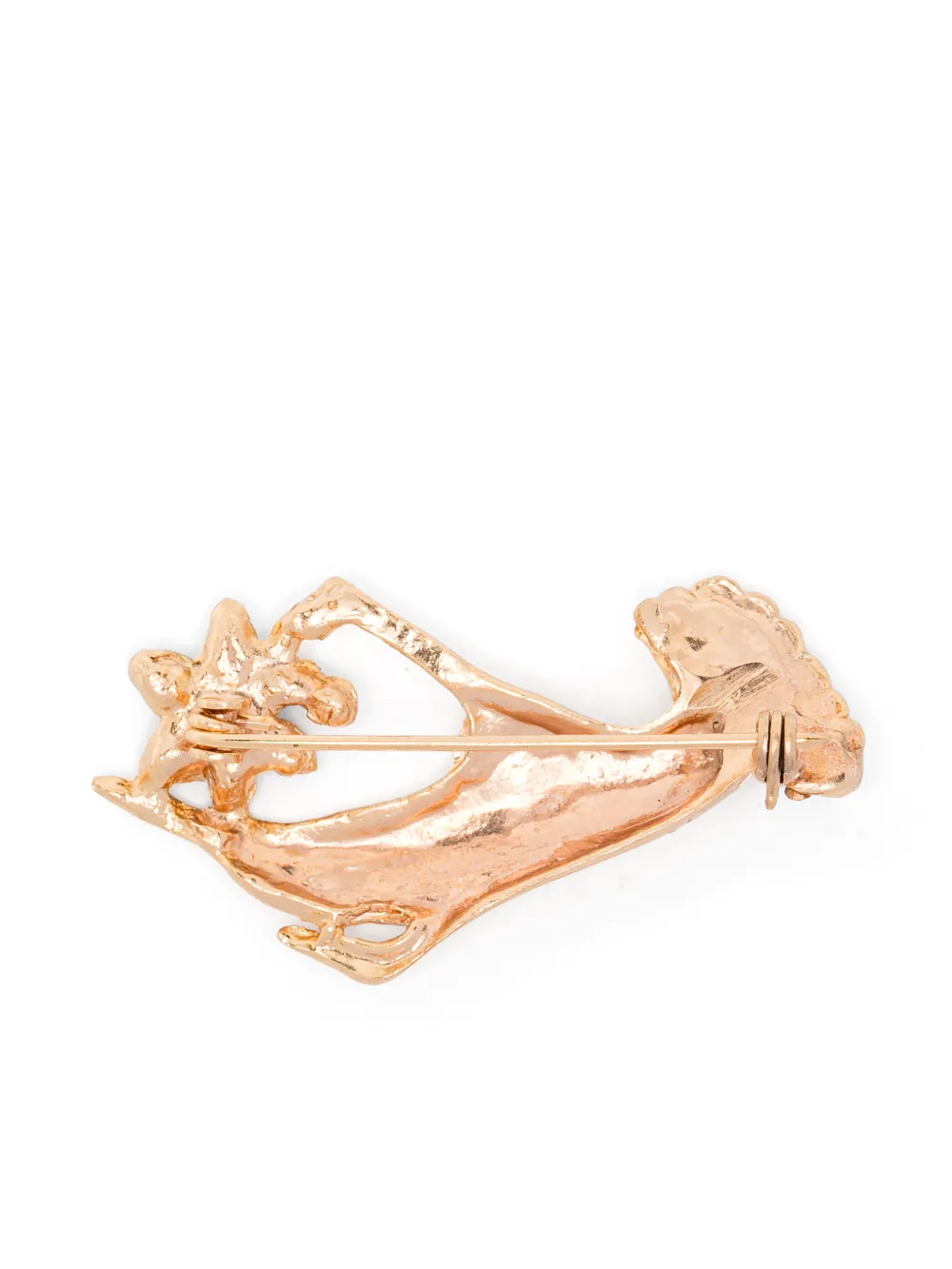 BLAKLACE Broche verfraaid met edelstenen - Goud