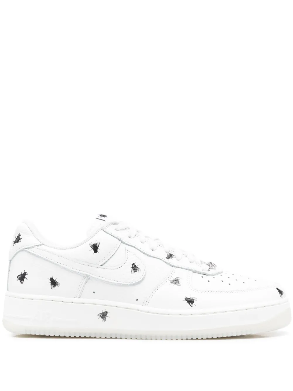 Nike Air Force 1 embellished trainers - Bianco