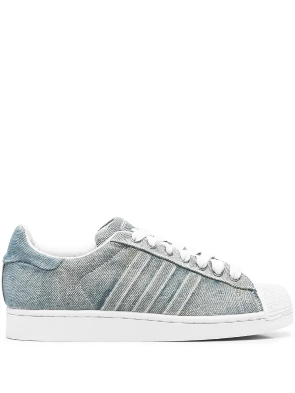 Adidas Superstar 82 Stripes Trainers | Grey | FARFETCH JO
