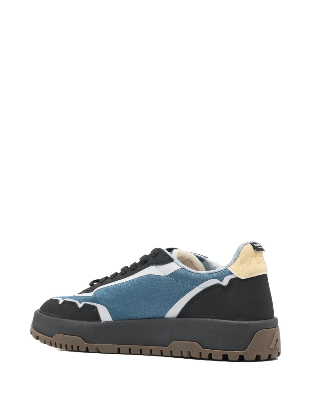 Autry Wildpace sneakers met vlakken Zwart