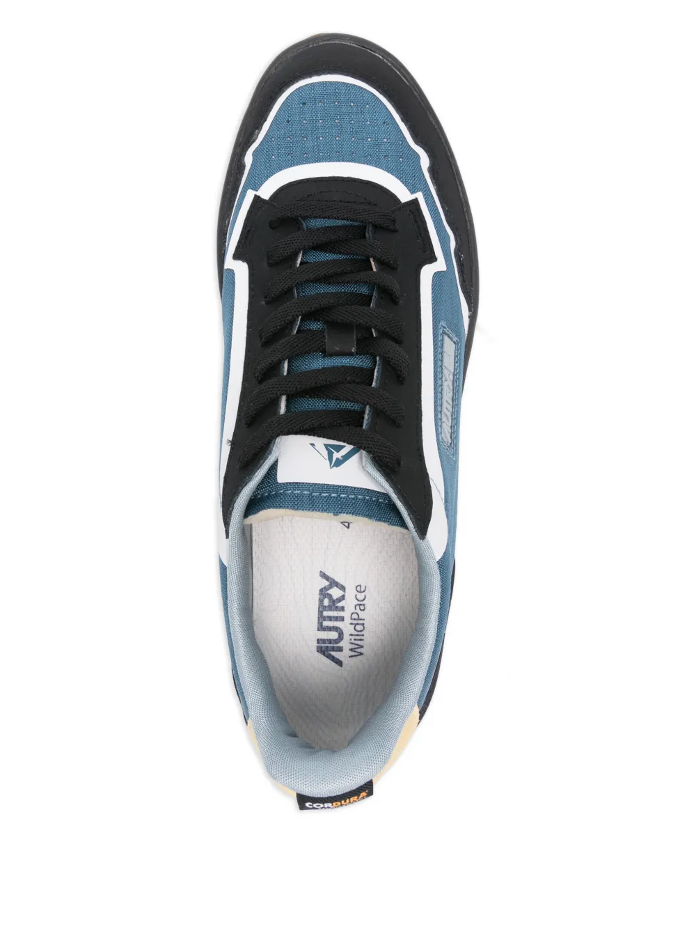 Autry Wildpace sneakers met vlakken Zwart