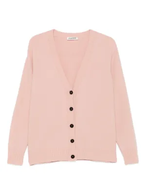 Jil Sander カシミア カーディガン | ピンク | FARFETCH JP