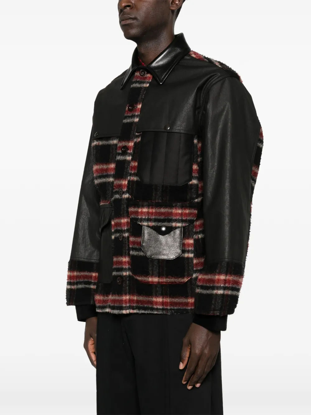 Junya Watanabe MAN x Comme Des Garçons Check Panelled Jacket