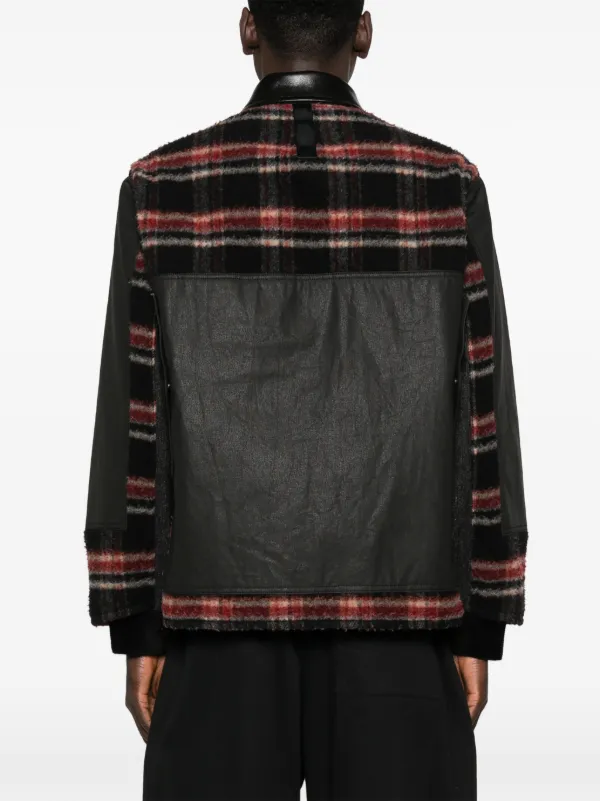 Junya Watanabe MAN x Comme Des Garçons Check Panelled Jacket