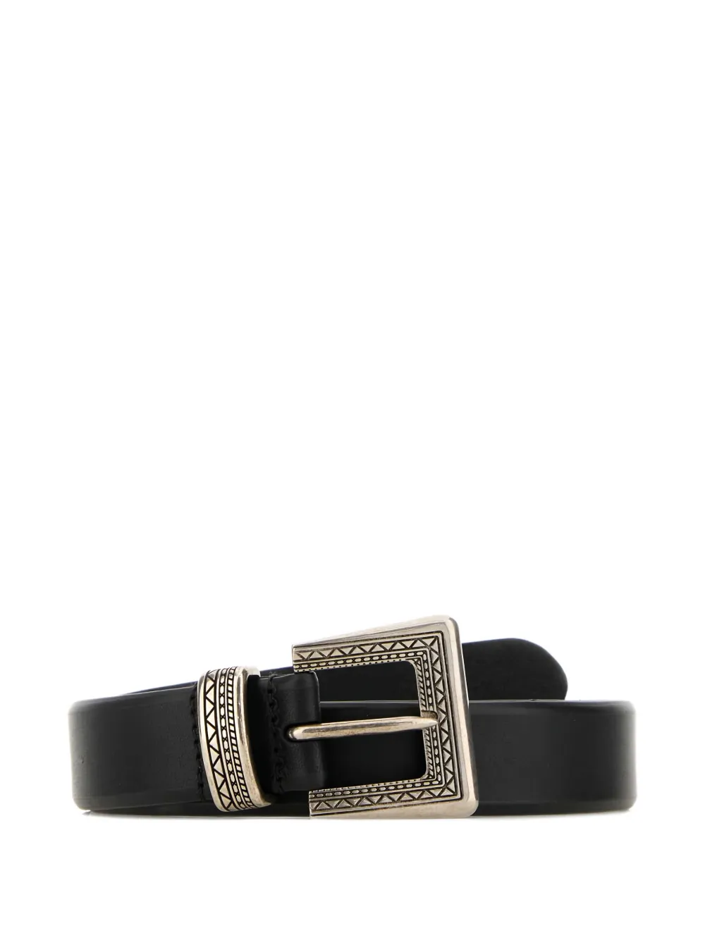 Prada leather belt - Nero