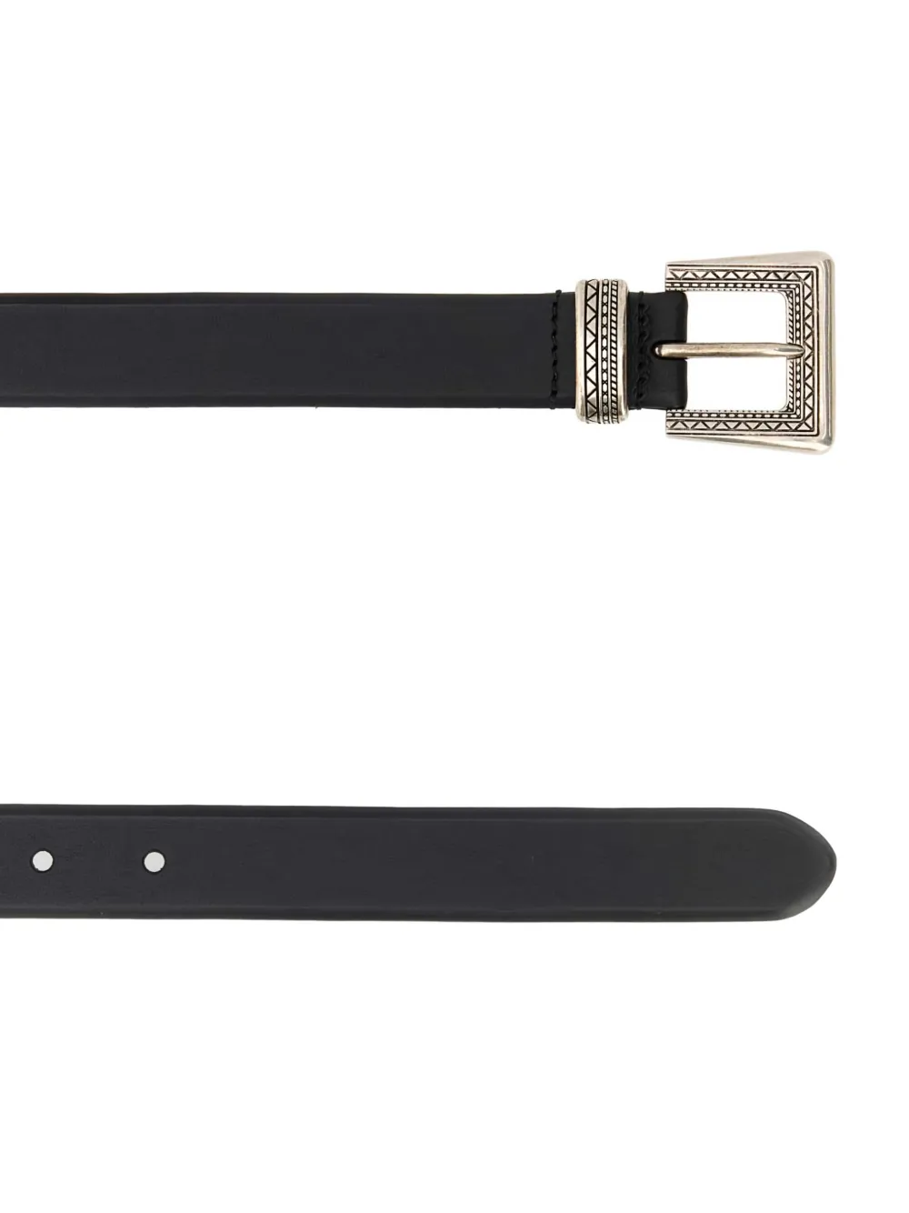 Prada leather belt - Zwart