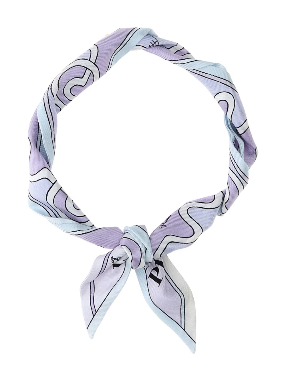 PUCCI printed silk scarf | morado | Image 1