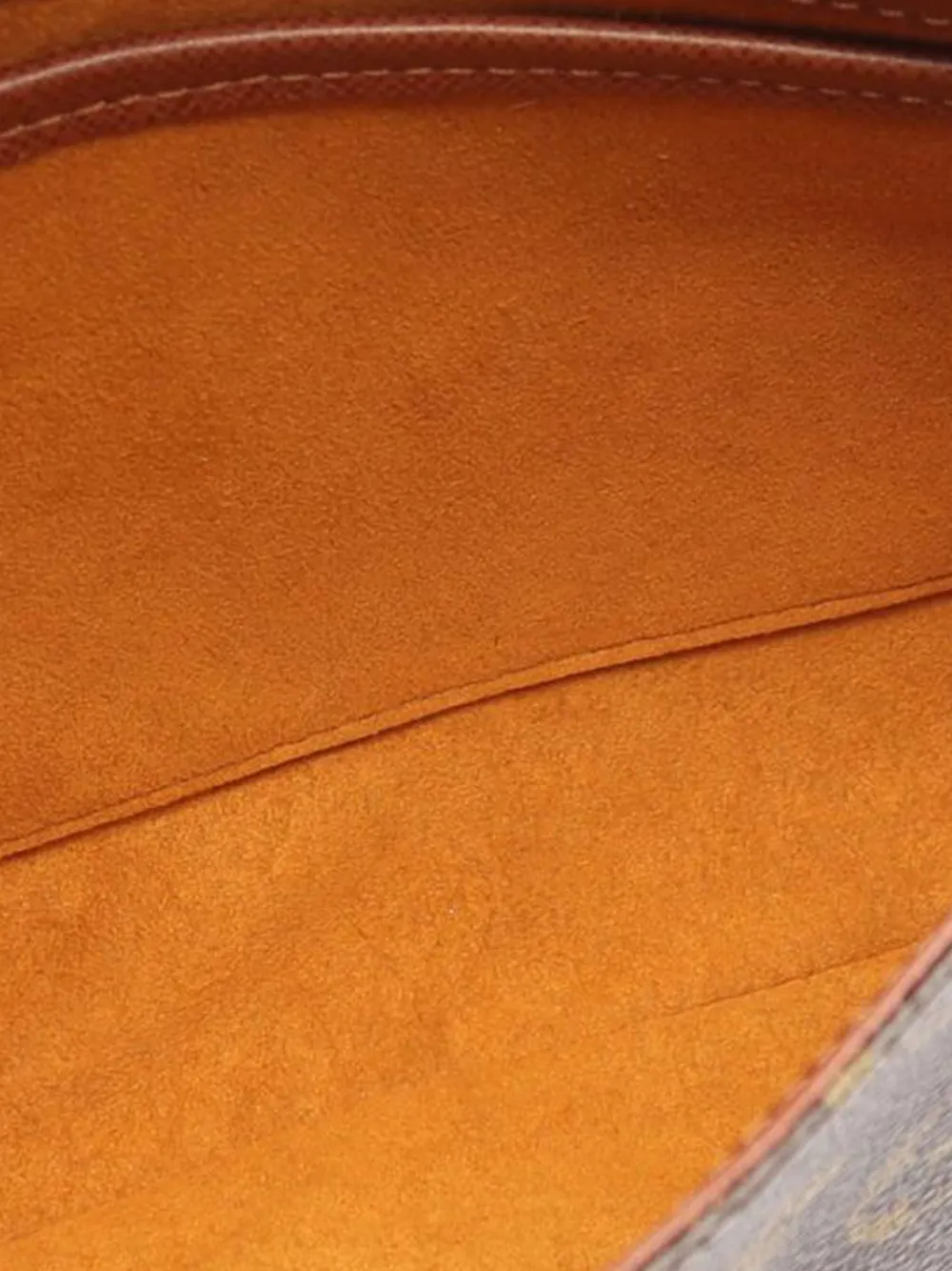 Pre-owned Louis Vuitton 2000 Monogram Musette Tango Short Strap Crossbody Bag In Brown