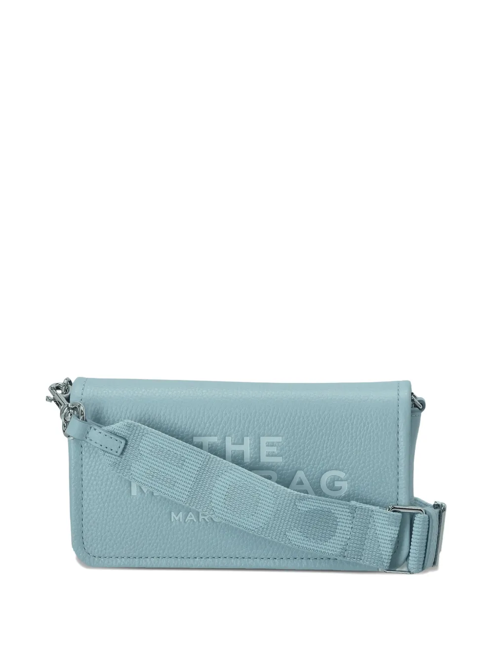 Marc Jacobs The Leather Mini Crossbody Bag In Blue