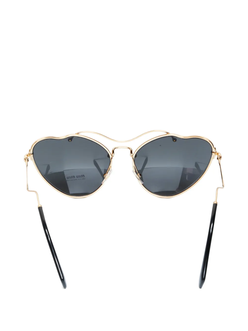 Miu Miu Pre-Owned 2010-2020 heart-frame sunglasses | Image 2