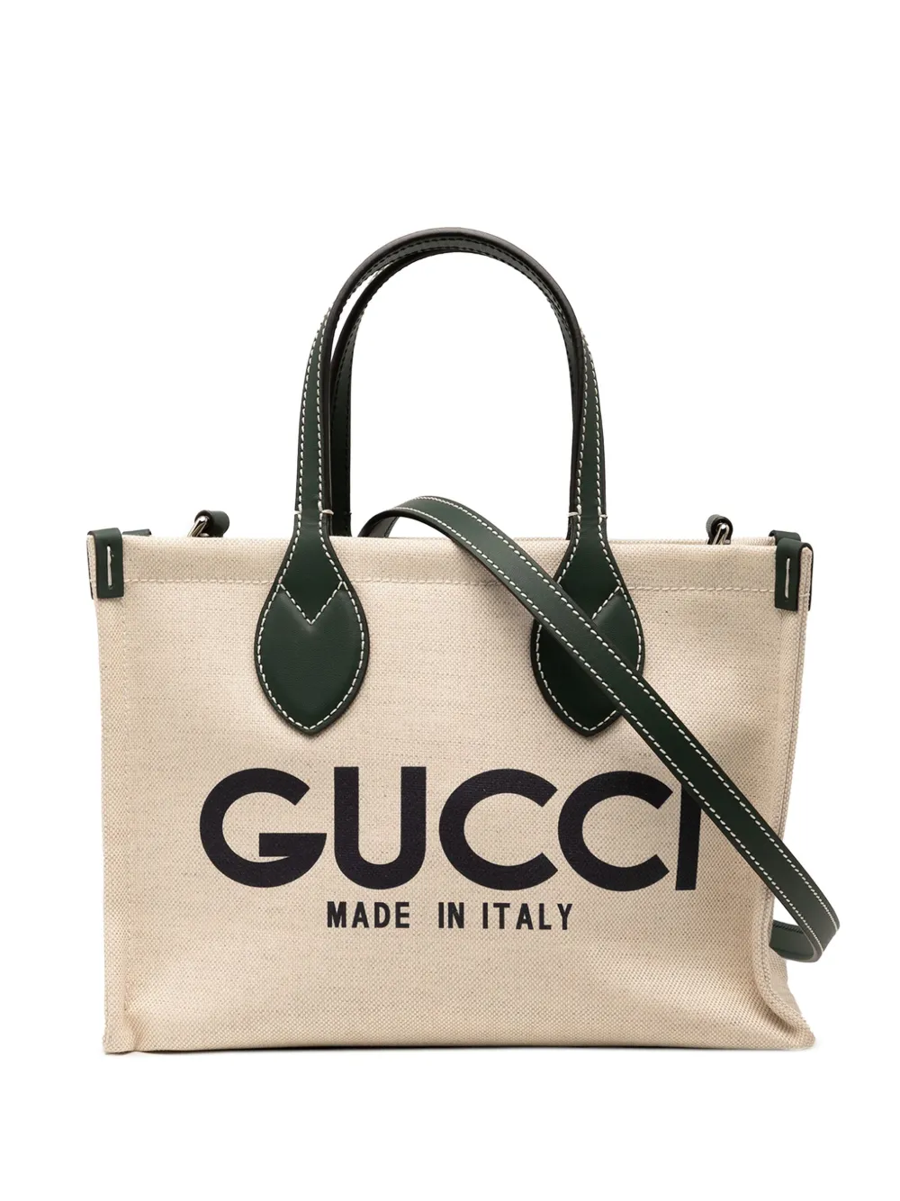 Gucci Pre-Owned 2016-2025 Medium Canvas Logo Tote satchel | Brown | Image 1