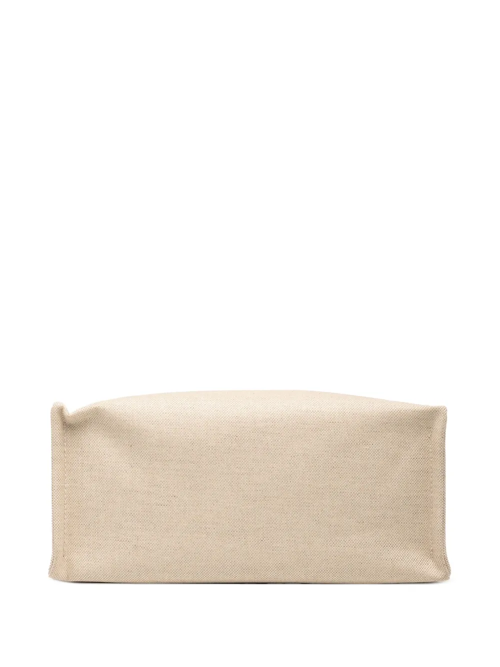 Pre-owned Gucci 2016-2025 Medium Canvas Logo Tote Satchel In Brown