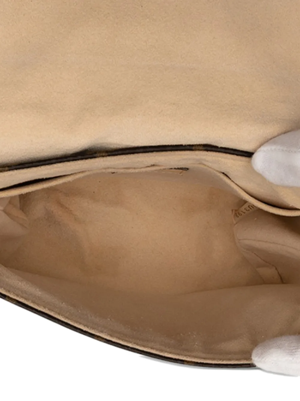 Pre-owned Louis Vuitton 2019 Monogram Locky Bb Satchel In Brown