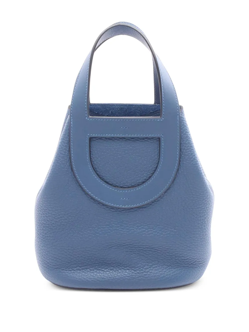 Hermès Pre-Owned 2025 Clemence and Swift In The Loop 18 handbag - ブルー