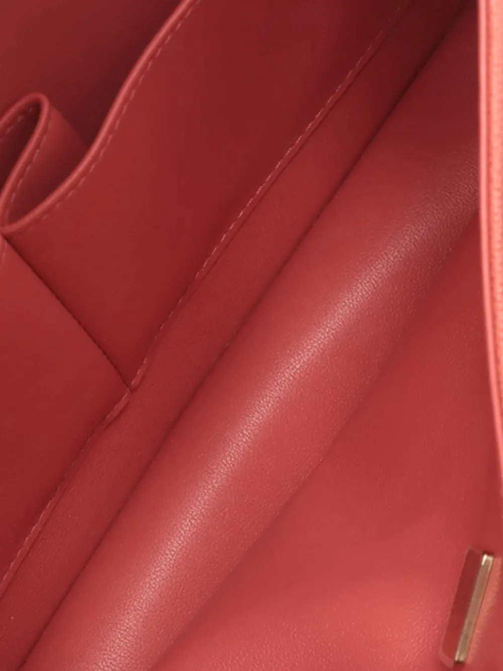 Pre-owned Chanel 2021-2025 Medium Classic Caviar Double Flap Shoulder Bag In Pink