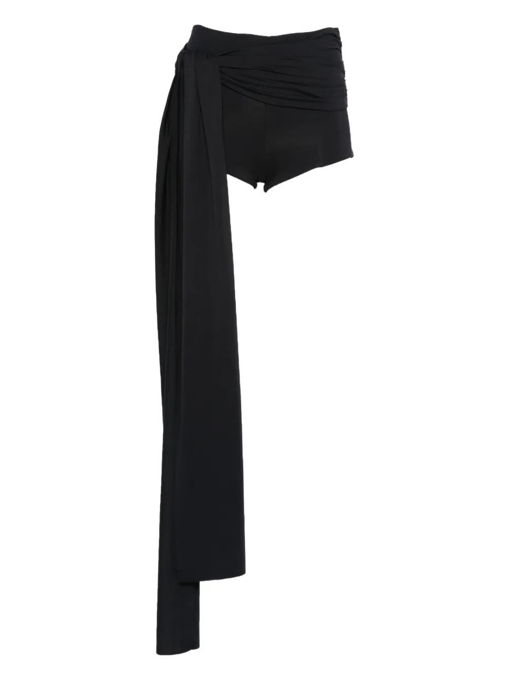 AXEL 113 Tina draped mini shorts | Black | Image 1