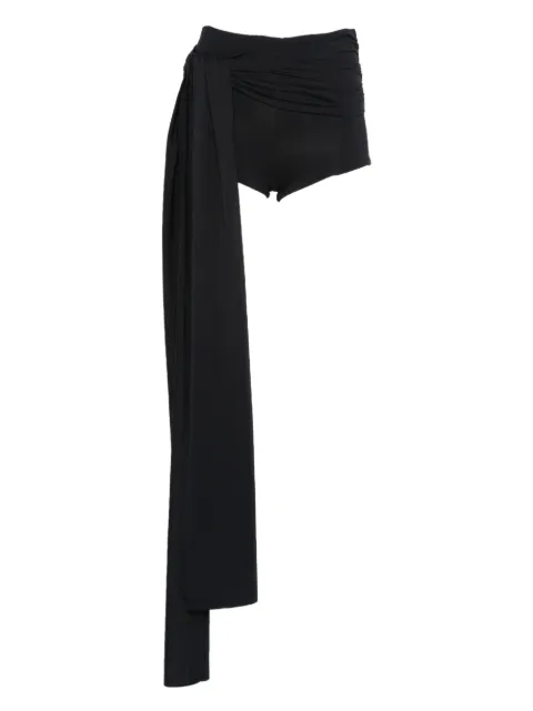 AXEL 113 Tina draped mini shorts