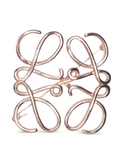 Loewe Pre-Owned 2000-2020s anagram motif Brooch