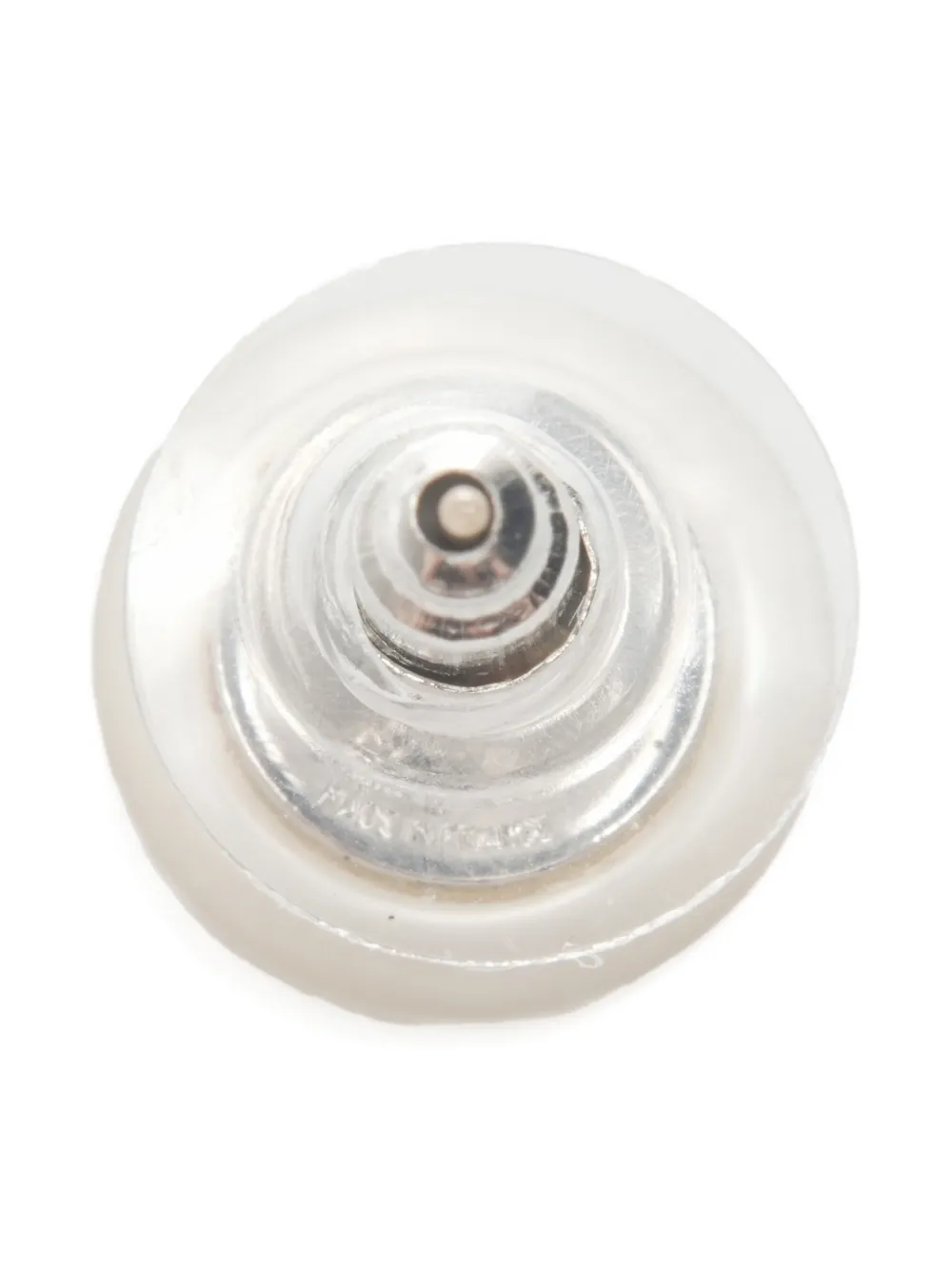 CHANEL Pre-owned 1998s Cc Mark Logo Detail Earrings In Silver