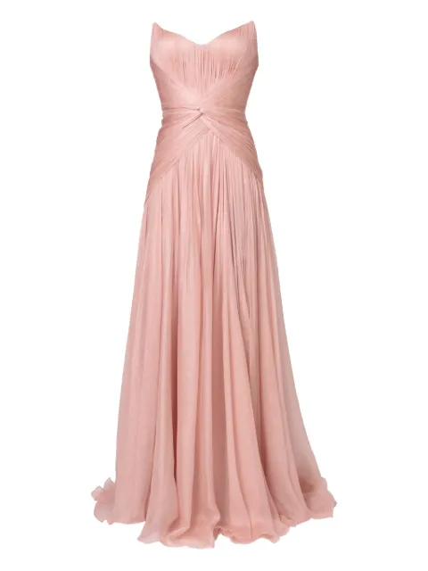 Iris Serban Eleonora strapless maxi dress