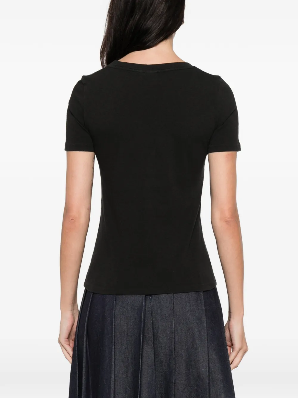 Chloé Logo-print T-shirt In Black