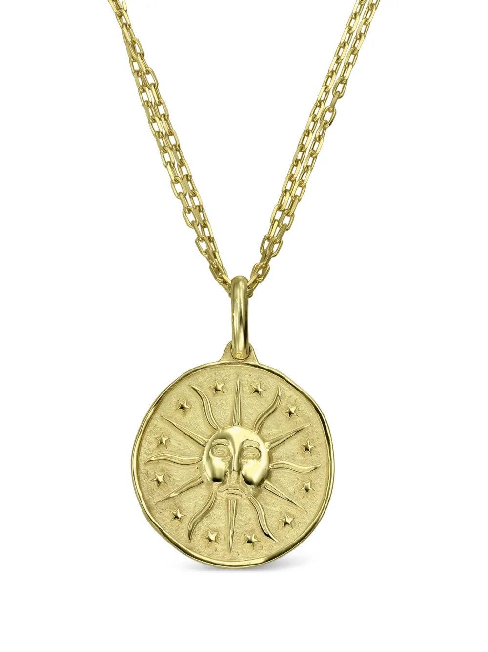 OBSIDIAN Arde sun-detailed necklace - Oro