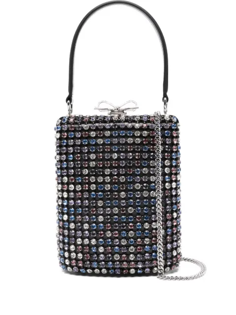 Self-Portrait Borsa mini con cristalli