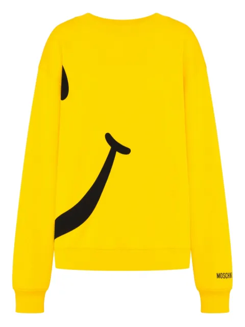 Moschino sudadera con motivo Smiley