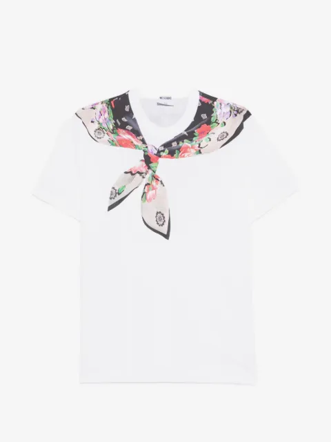Moschino T-Shirt mit Schal