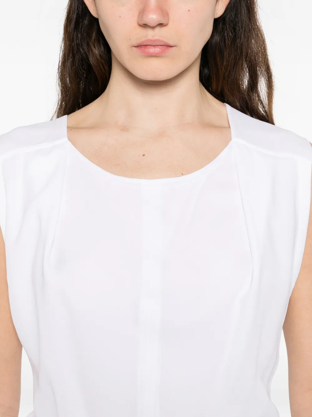 Moschino Top met ronde hals Wit