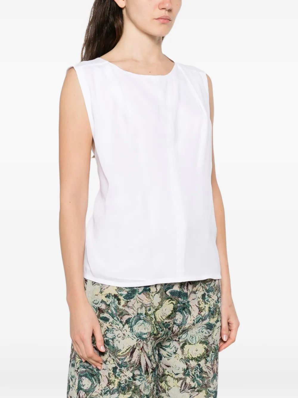 Moschino Top met ronde hals Wit