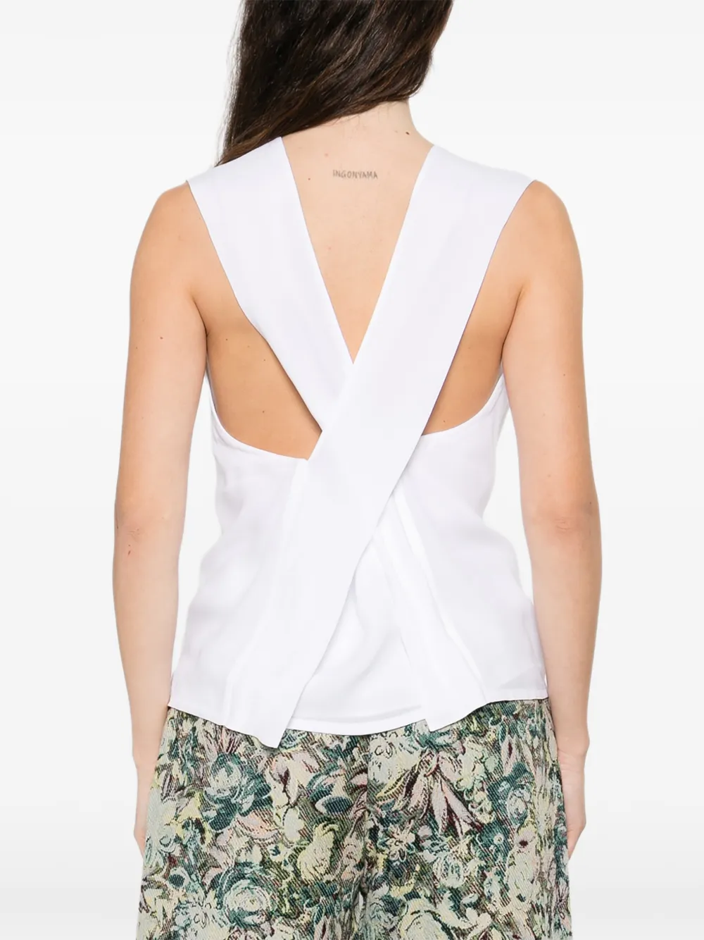 Moschino Top met ronde hals Wit