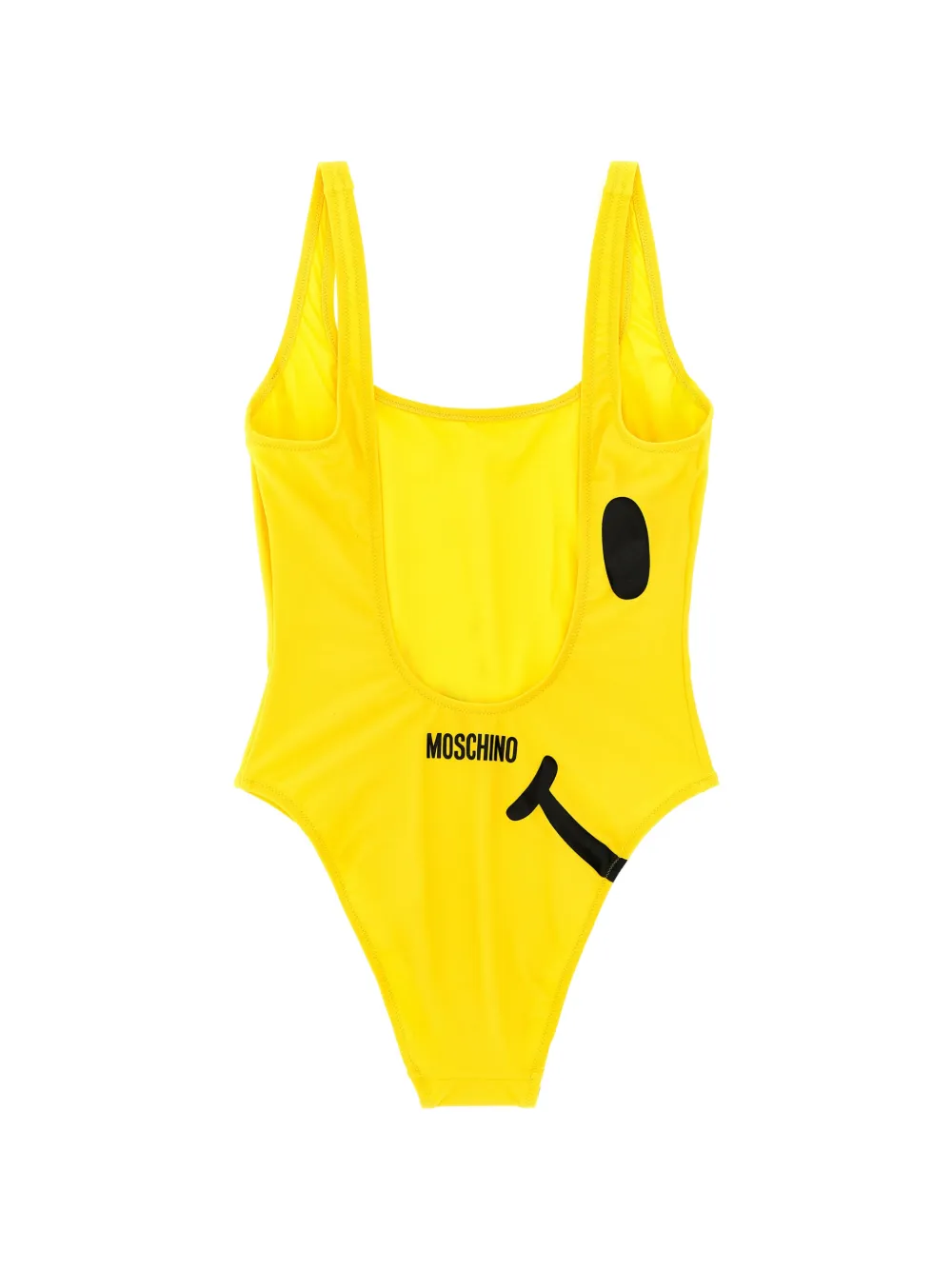  Moschino Maillot De Bain Une Pièce X Smiley à Imprimé Smiley - Jaune 