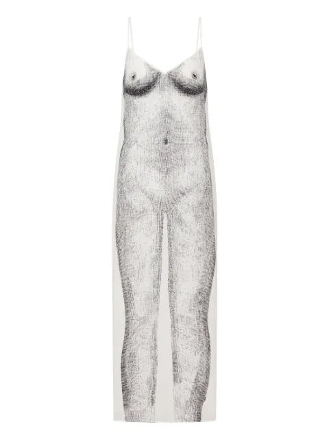 Moschino Abito con stampa grafica