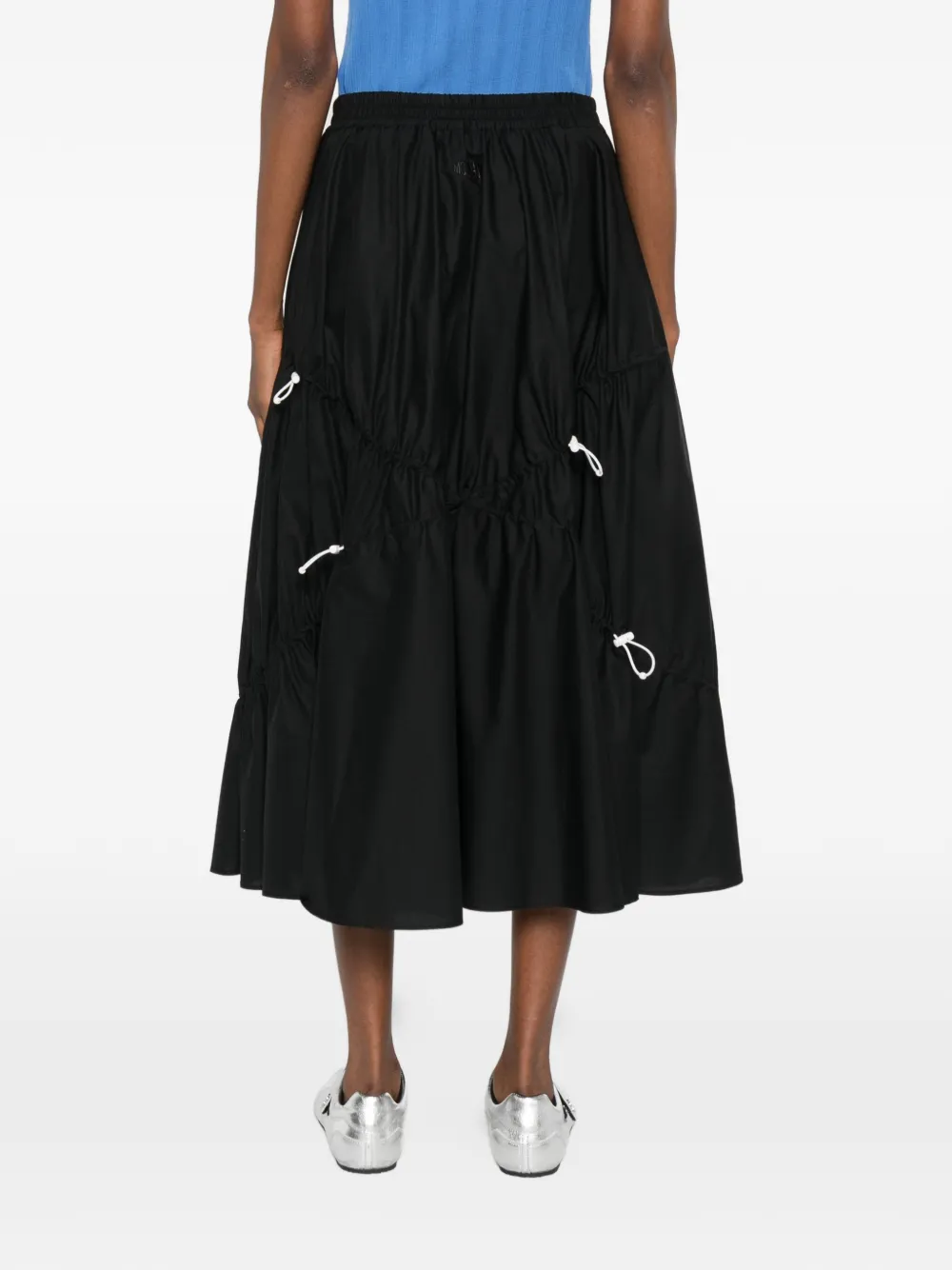 Moschino Gesmockte rok Zwart