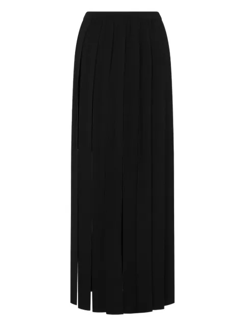 Moschino falda larga con pliegues