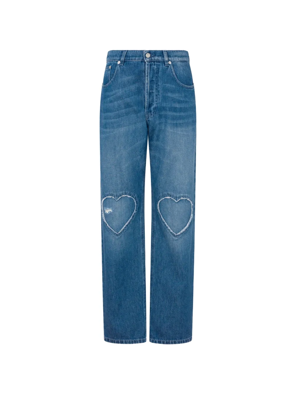 Moschino cotton denim pants