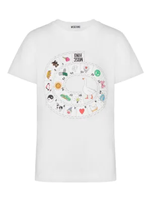 Supreme x Coogi embroidered-motif Cotton T-shirt | White | FARFETCH