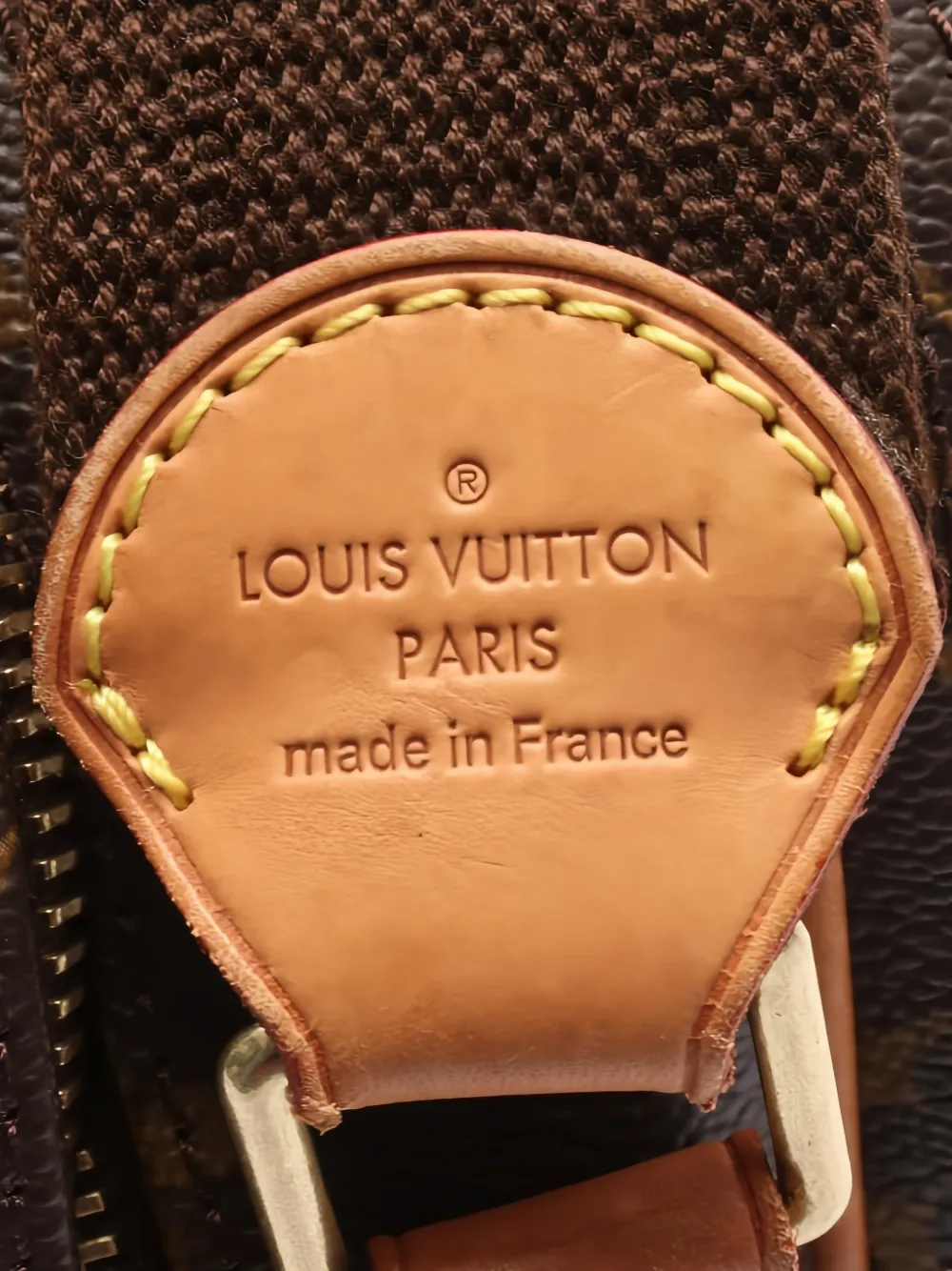 Pre-owned Louis Vuitton 2009 Monogram Pattern Shoulder Bag In Brown