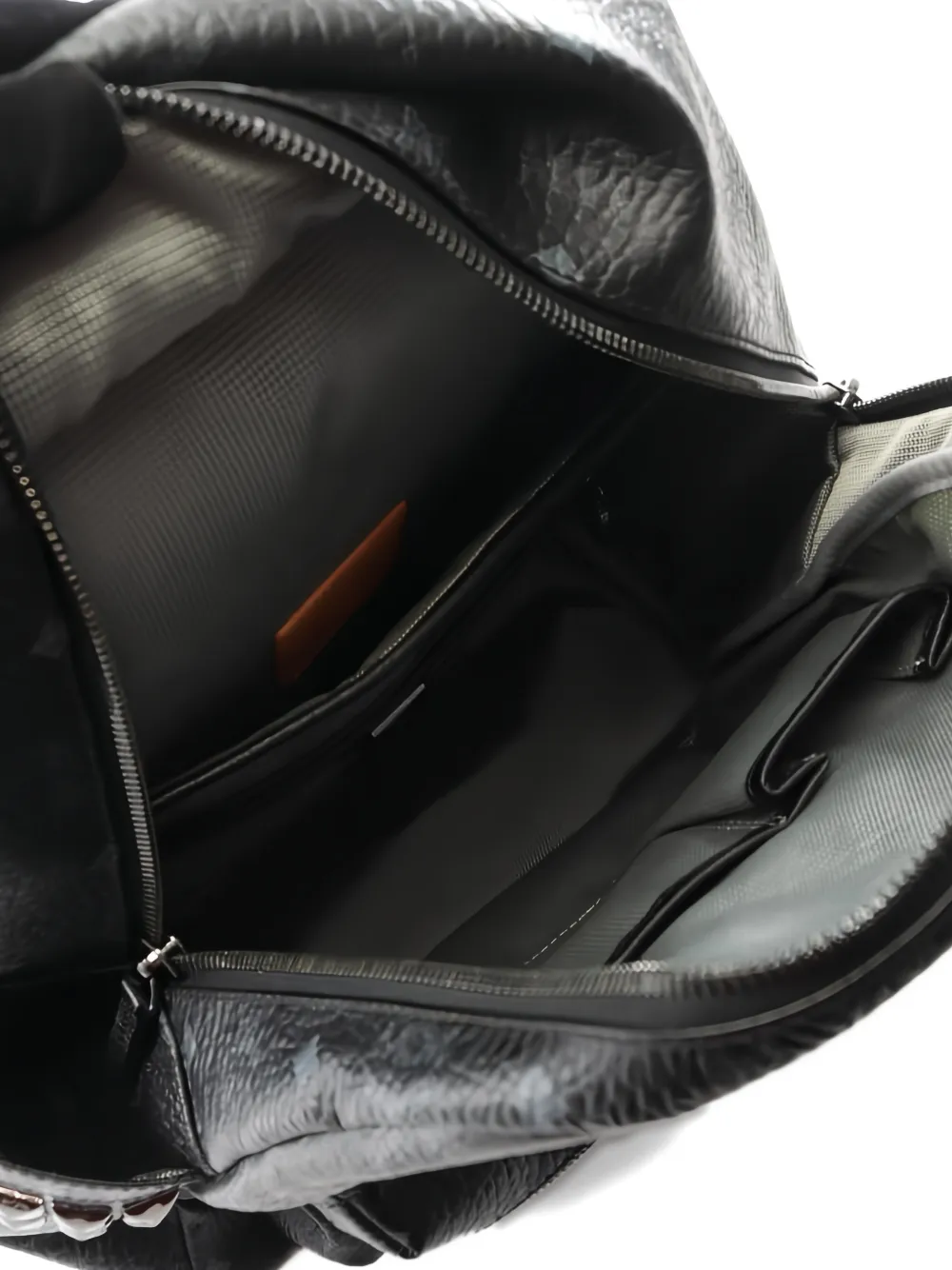 MCM Pre-owned Logo-pattern Backpack In Black