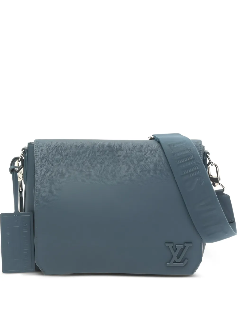 Louis Vuitton Pre-Owned aerogram leather shoulder bag - Blu