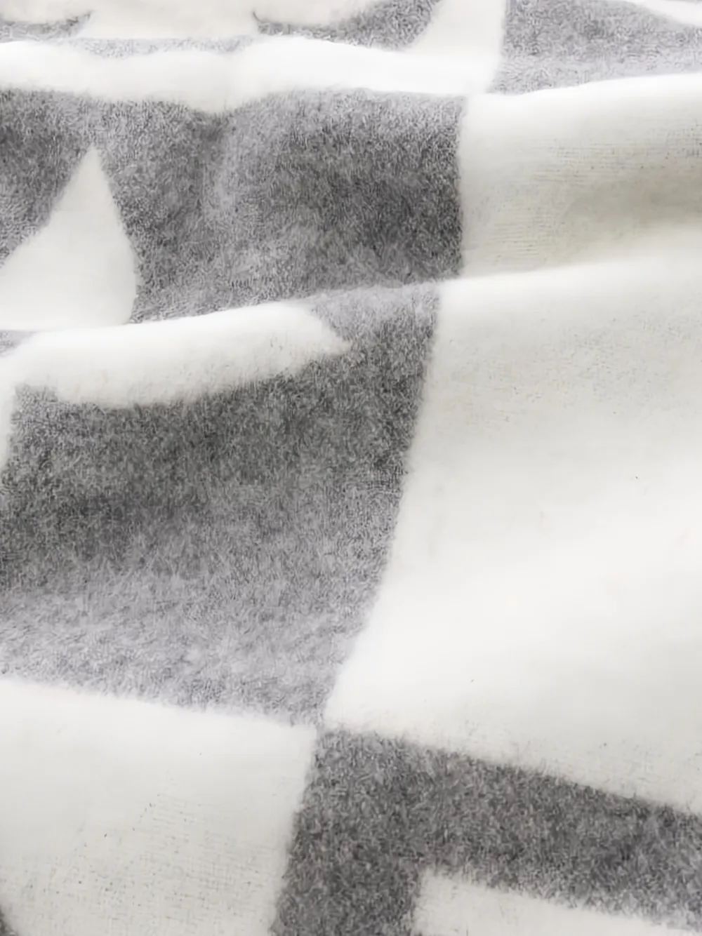 LOUIS VUITTON Pre-owned Logo-embellishment Blanket In White